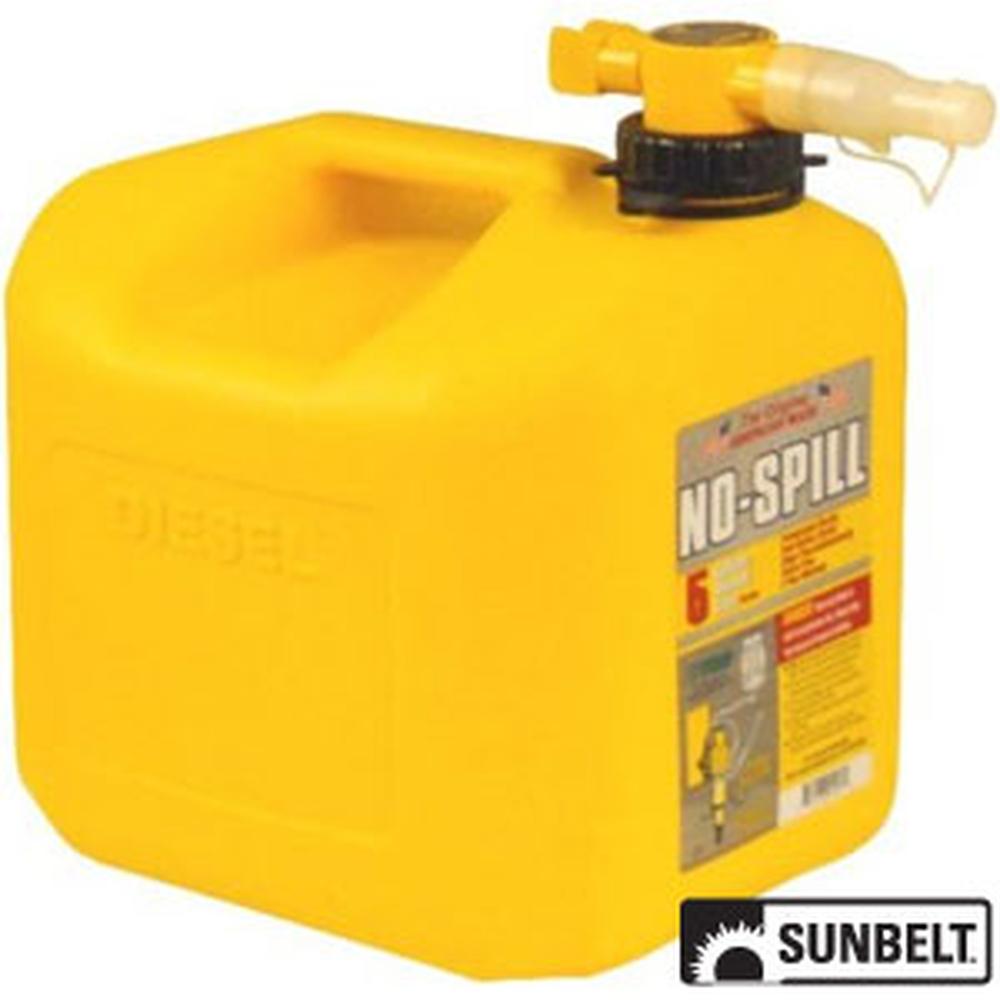 B1NS1457 Fuel Can, No-Spill CARB Diesel Can (5 gallon)