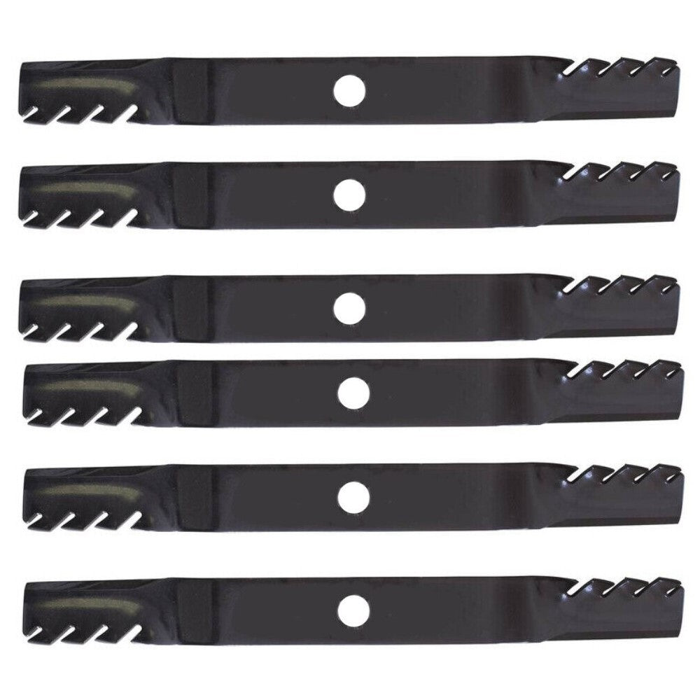 (6) Long Lasting Predator Mower Blade Fits Kubota 60" Cut Mower Deck K5955-34360