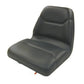 Michigan Style Black Seat w/ Slide Track Fits Bobcat Fits Case Fits Ford Fi