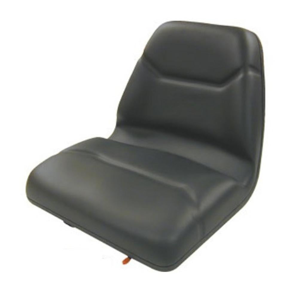 Michigan Style Black Seat w/ Slide Track Fits Bobcat Fits Case Fits Ford Fi