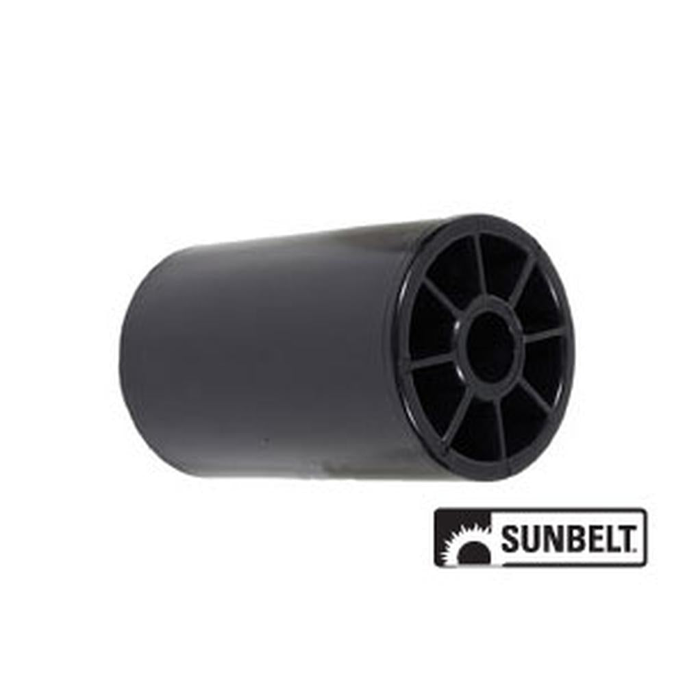 B1WL33 ROLLER-DECK, 2.5X4, SMOOTH, BLACK