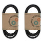 Qty 2: Classical V-Belt
 Fits John Deere Replaces J19214