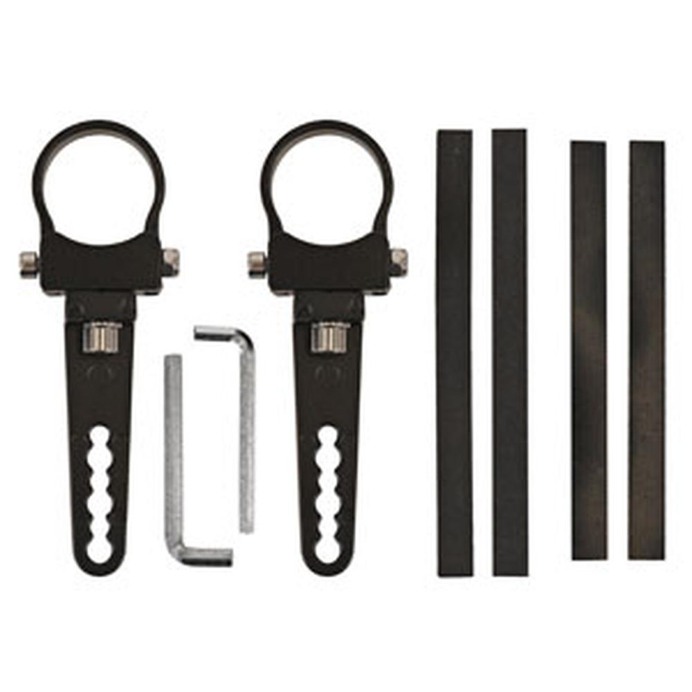 2 PK Bar Clamp W/ Slot Fixing 1.5" For Roll Bar Roof LED Light Bar