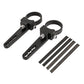2 PK Bar Clamp W/ Slot Fixing 1.75" For Roll Bar Roof LED Light Bar