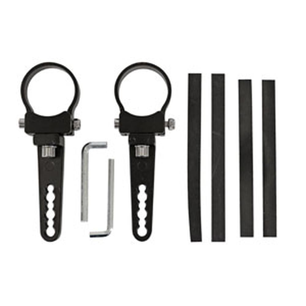 2 PK Bar Clamp W/ Slot Fixing 1.75" For Roll Bar Roof LED Light Bar