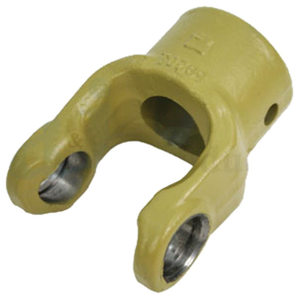A-BP211029151-A-AI Implement Yoke, Round Bore 1 1/4" w/ 3/8" Pin Hole