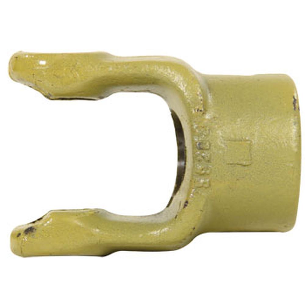 A-BP211029151-A-AI Implement Yoke, Round Bore 1 1/4" w/ 3/8" Pin Hole