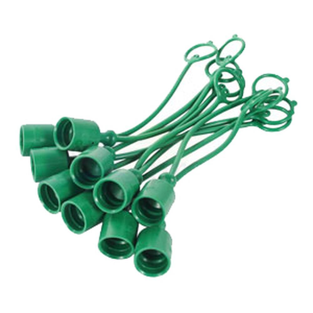 A-C211016-AI Dust Cap, 1/2", Green