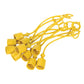 A-C211018-AI Dust Cap, 1/2", Yellow