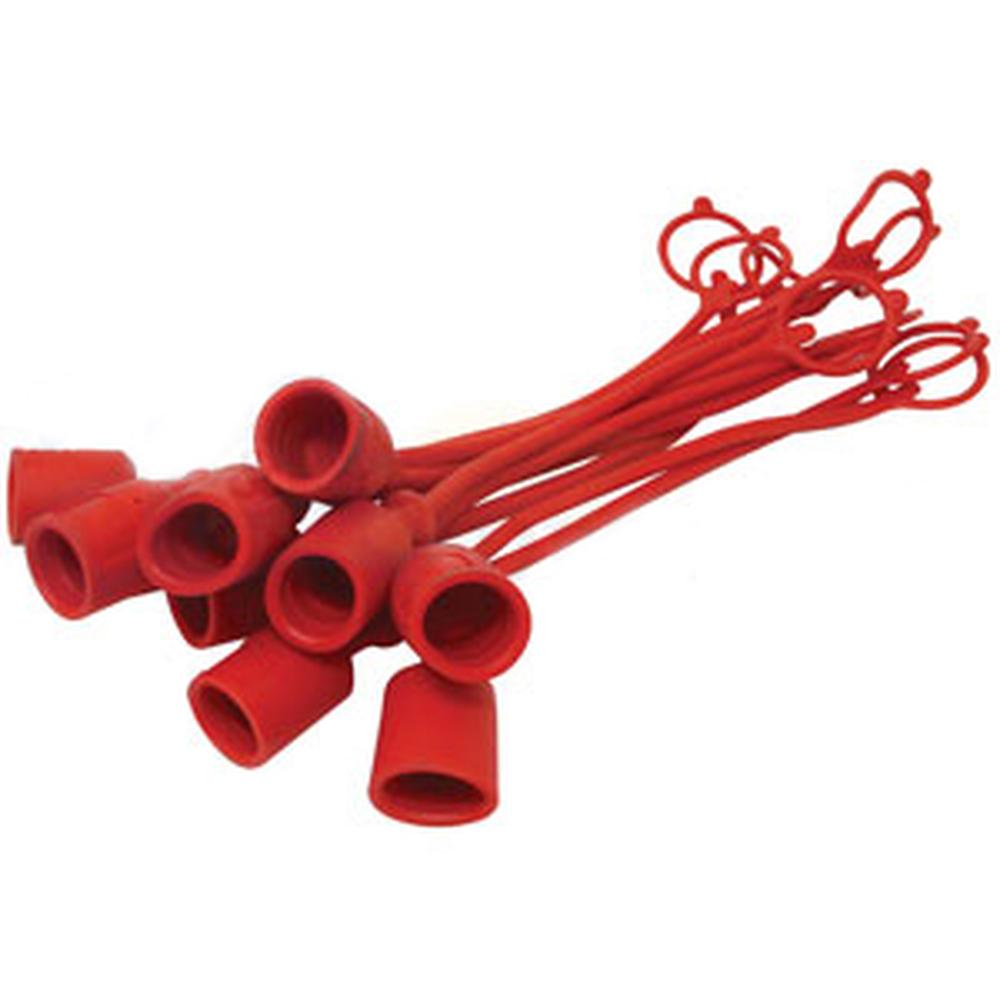 A-C211317-AI One New Replacement Dust Cap, 3/8", Red
