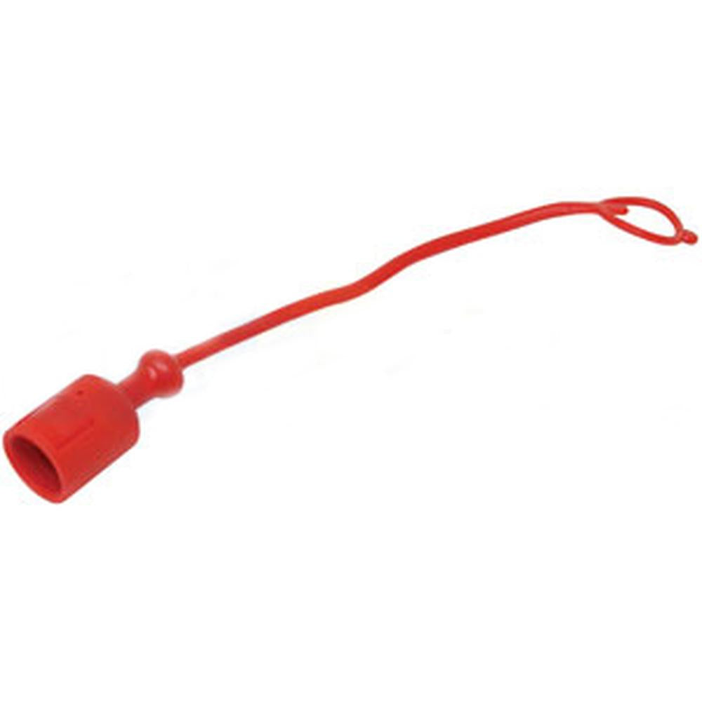 A-C211317-AI One New Replacement Dust Cap, 3/8", Red