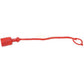 A-C211317-AI One New Replacement Dust Cap, 3/8", Red