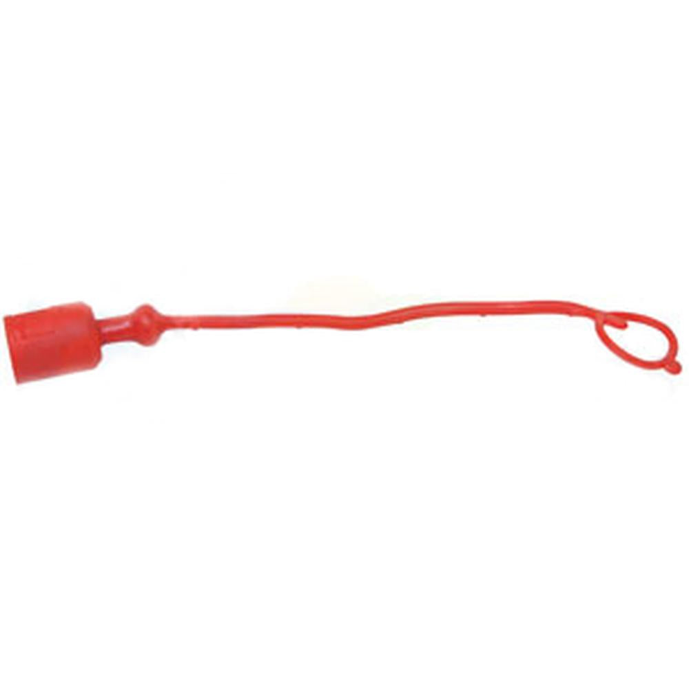 A-C211317-AI One New Replacement Dust Cap, 3/8", Red