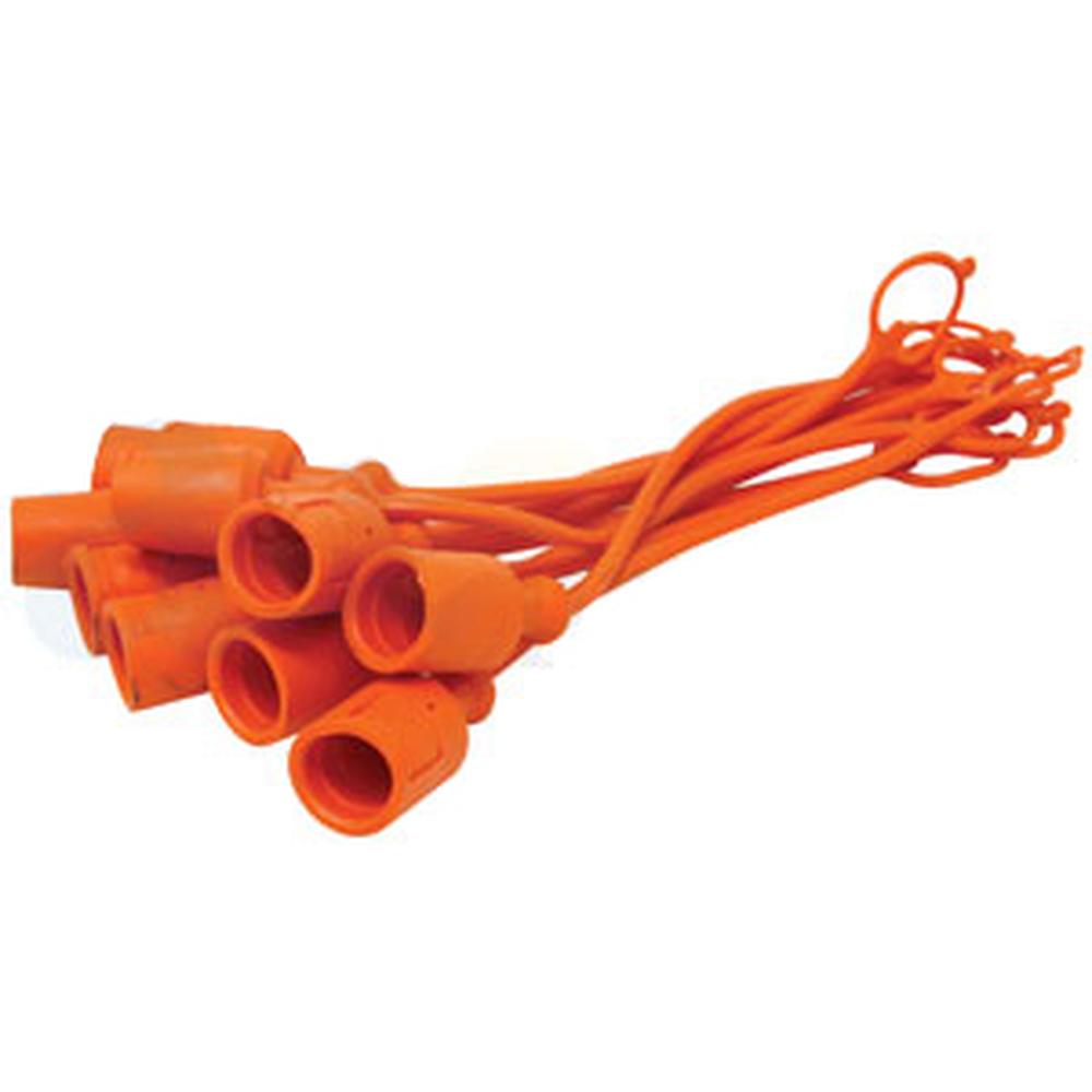 A-C211319-AI One New Replacement Dust Cap, 3/8", Orange