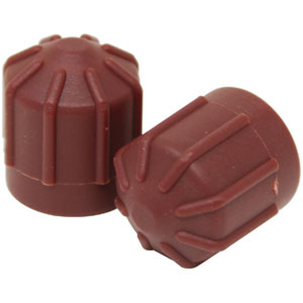 A-CP0136-AI 16mm Red R-134a High Side Valve Port Cap (4 Pack)