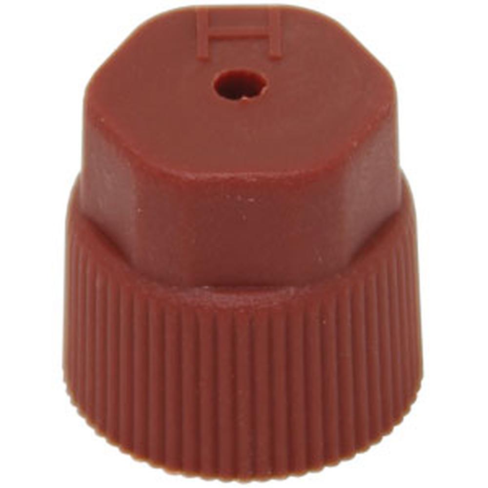 A-CP0138-AI 16mm Red R-134a High Side Valve Port Cap J.R.A. Type (10 Pack)