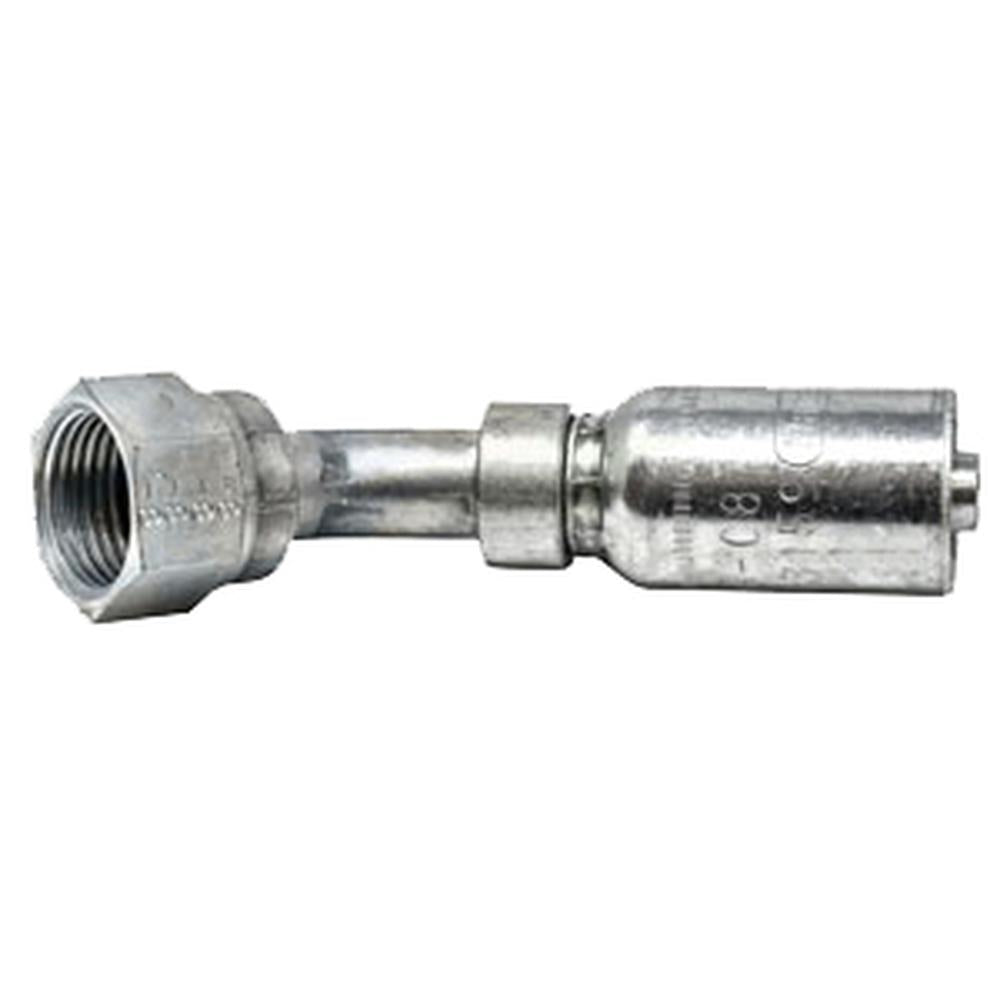 A-FFX45-06-08-AI (HC-FFX45) Female Seal Lok - Swivel - 45ï¿½ Elbow