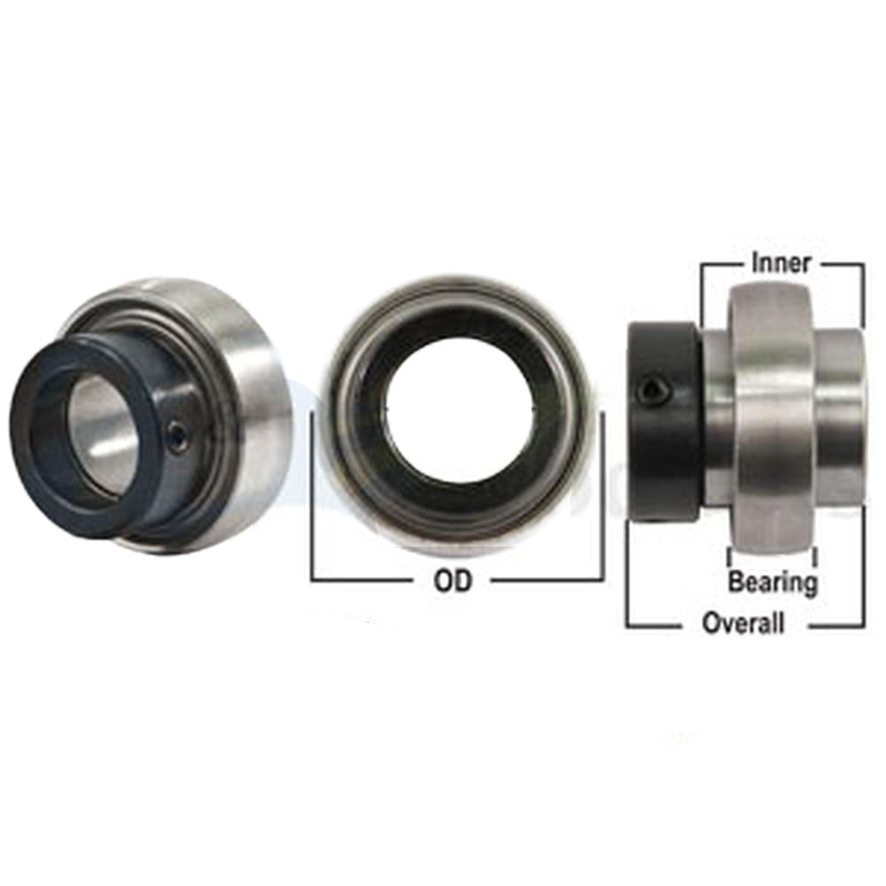 A-G1114KRRB-P Bearing, Ball; Spherical W/ Collar, Re-Lubricatable