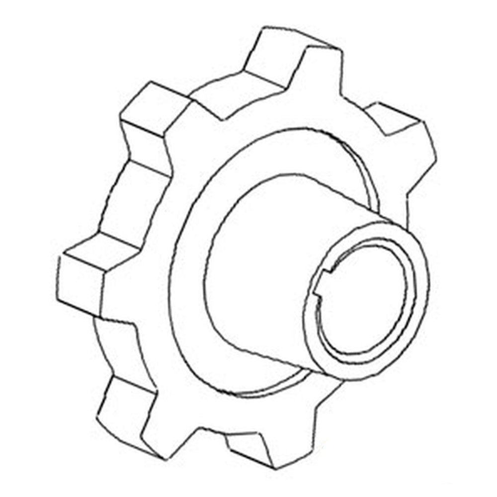 A-H63577 Sprocket, Clean Grain Elevator, Upper
