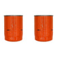 (2) HH166-43560 16551-43060 Fuel Filters Fits Kubota KX080-3T KX080-3T SQ3350SW