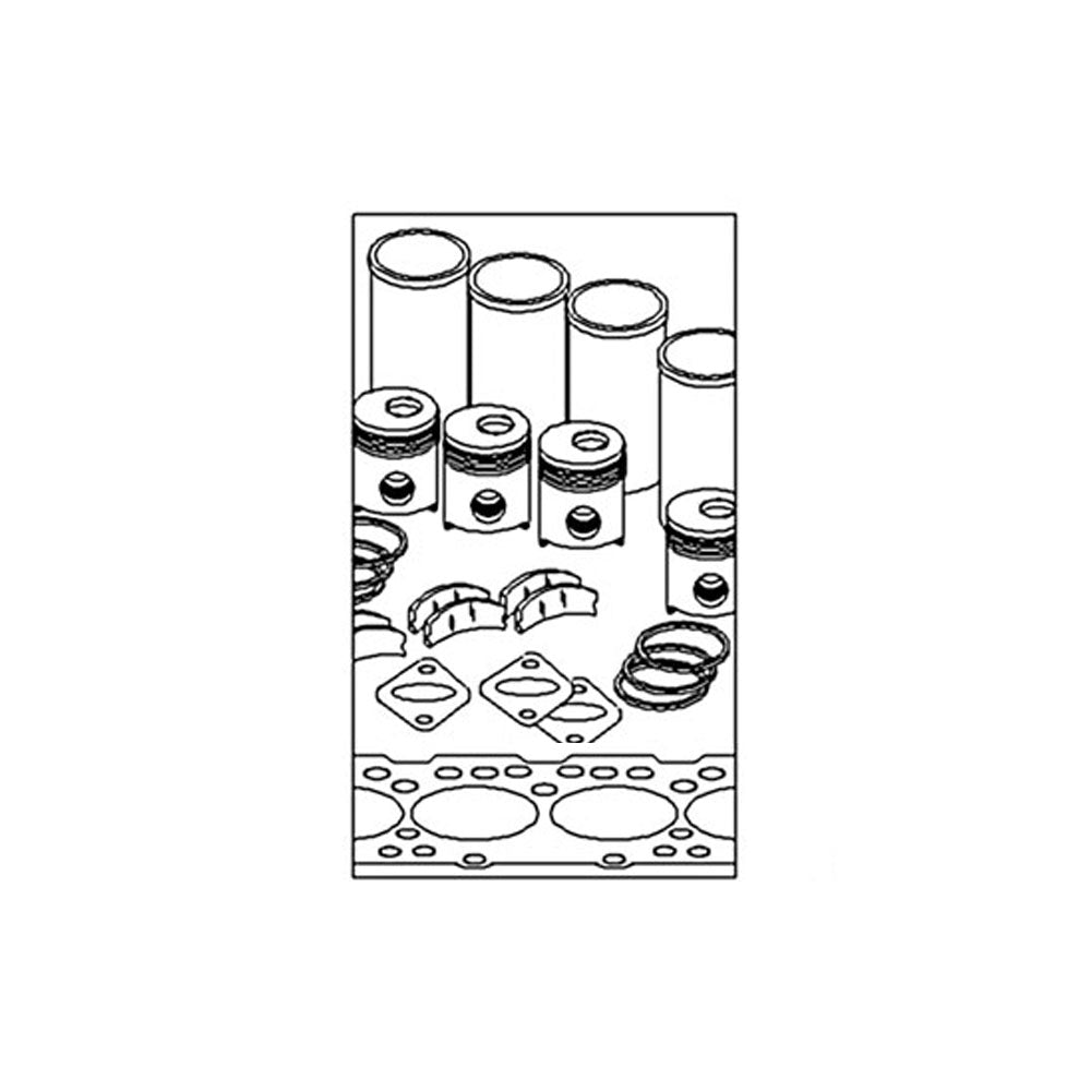 A-IK17897HC-AI In Frame Engine Overhaul Kit (High Compression)
