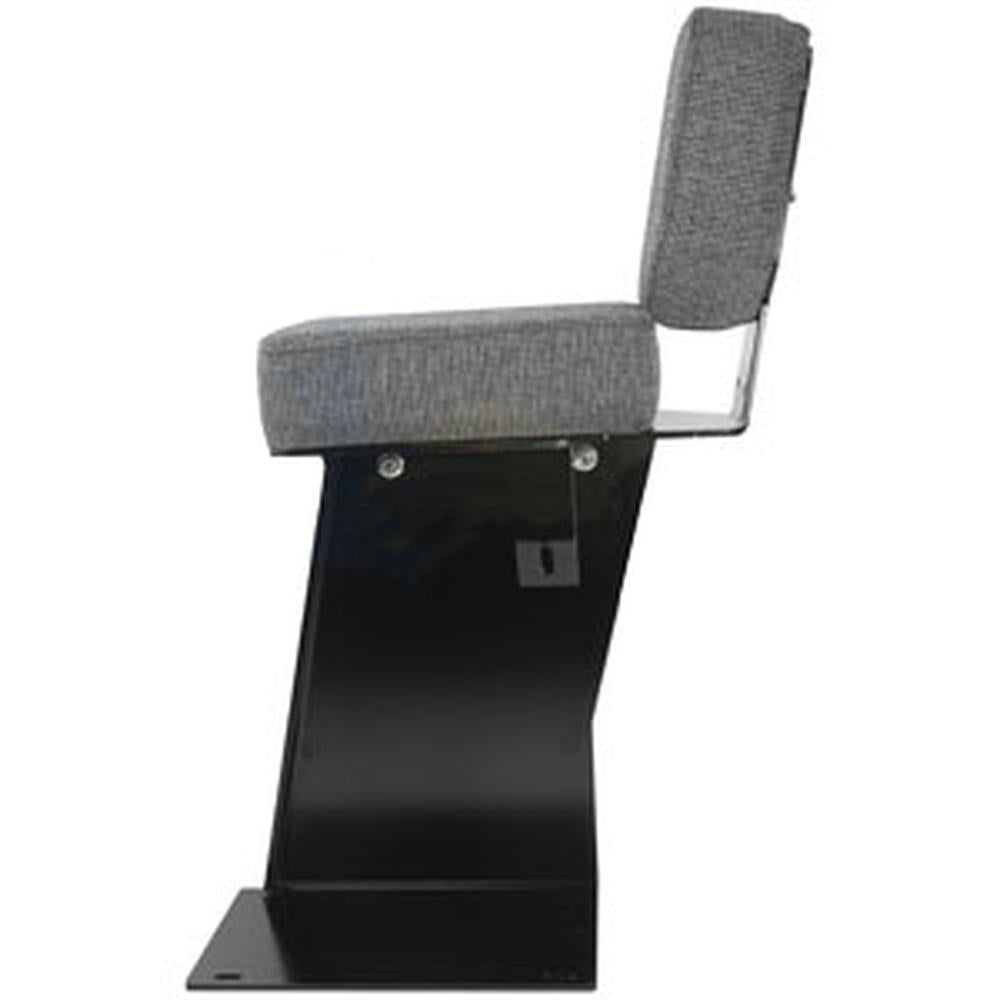 A-IS8212-AI Seat, Instuctional; Black/Gray Matrix Fabric w/ Handle