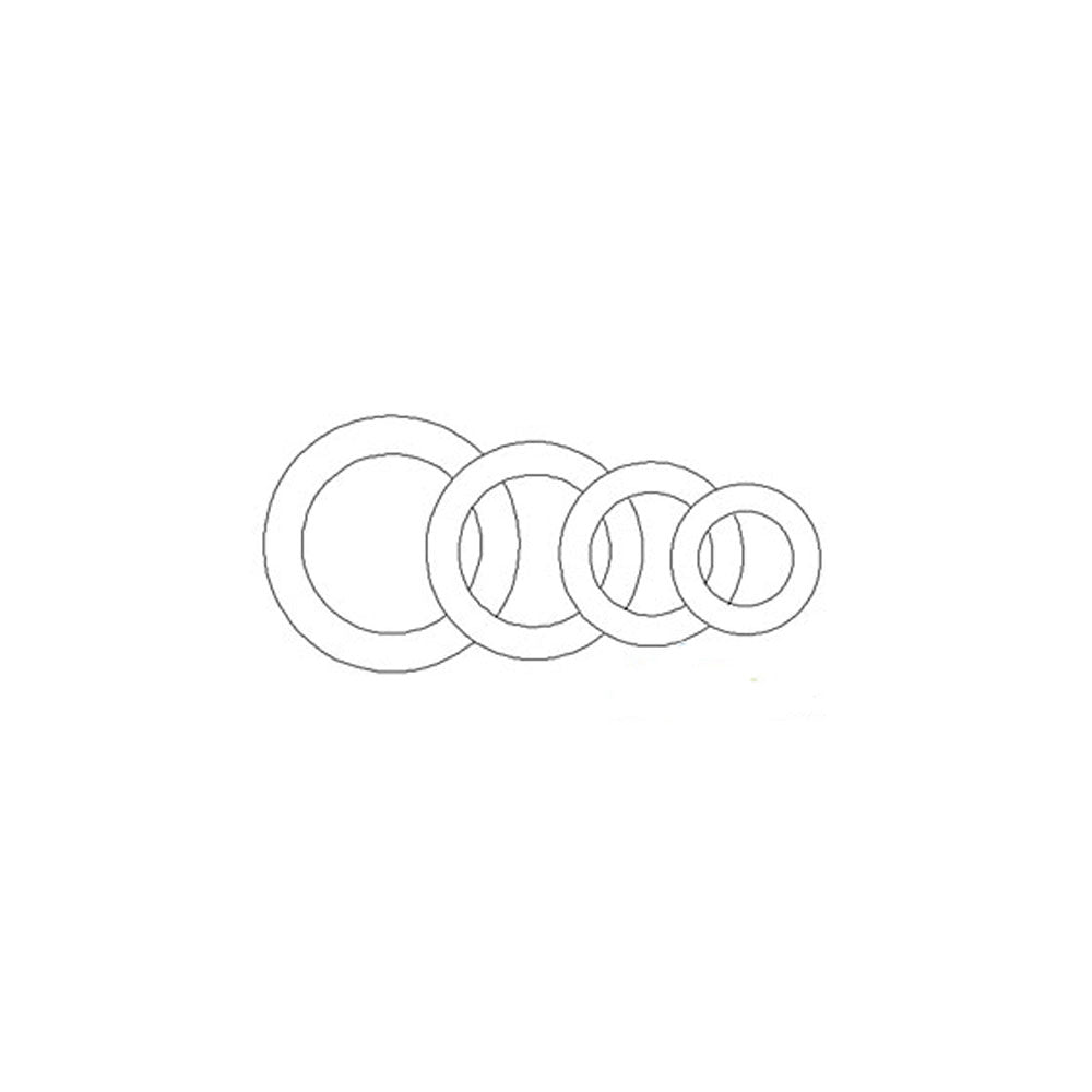A-MB16-AI Bushing, Machine 1 3/8" X 2 1/8" 14 Ga. (Narrow Rim)