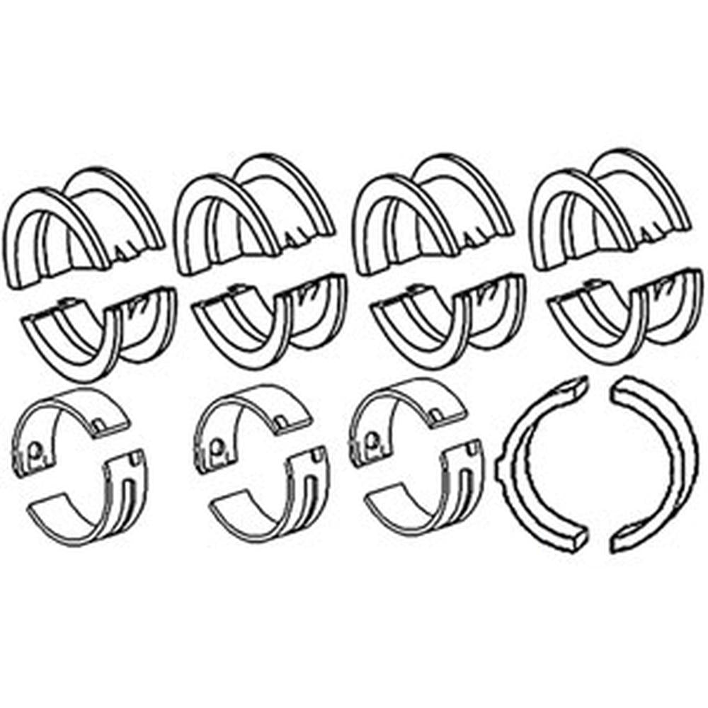 A-MB451-20-AI Bearing Set, Main (.020", set of 7)