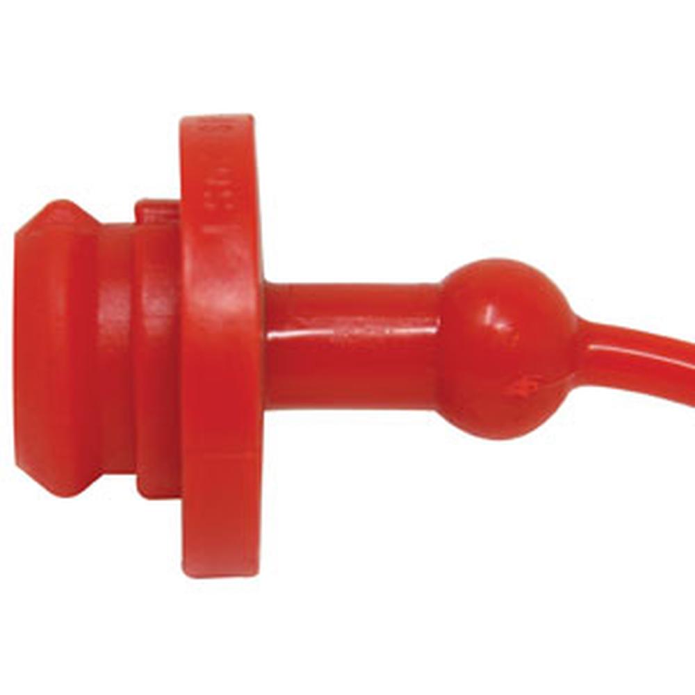 A-P211011-AI One New Replacement Dust Plug, 1/2", Red
