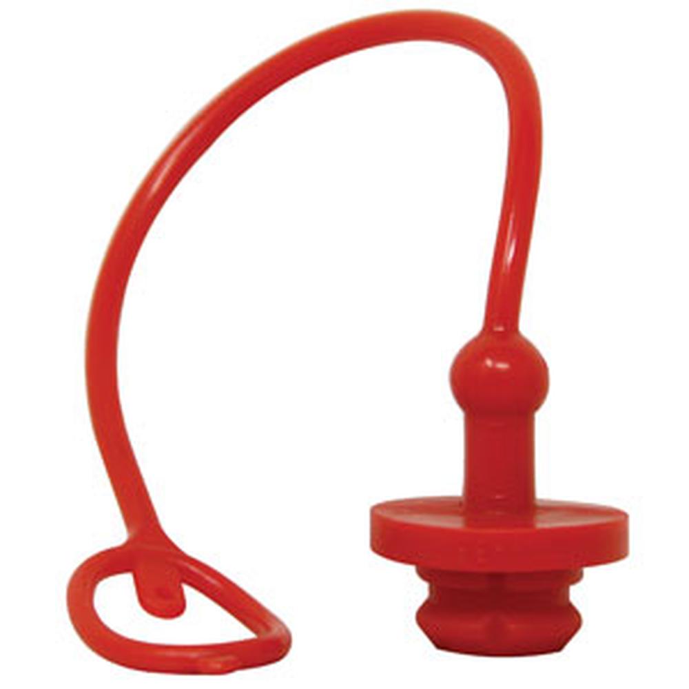 A-P211011-AI One New Replacement Dust Plug, 1/2", Red