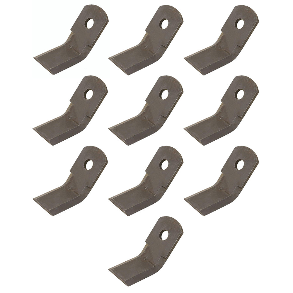 (10) Flail Shredder Blade P60322 Fits John Deere Flail Mower 112 115 118 120 27
