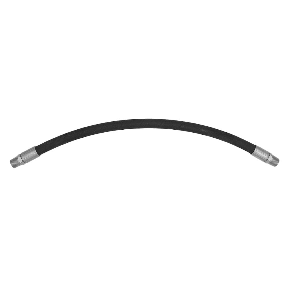 A-PHA2W1224-AI 1/2" Hydraulic Hose Assembly, Rigid x Rigid Male NPT, 24"