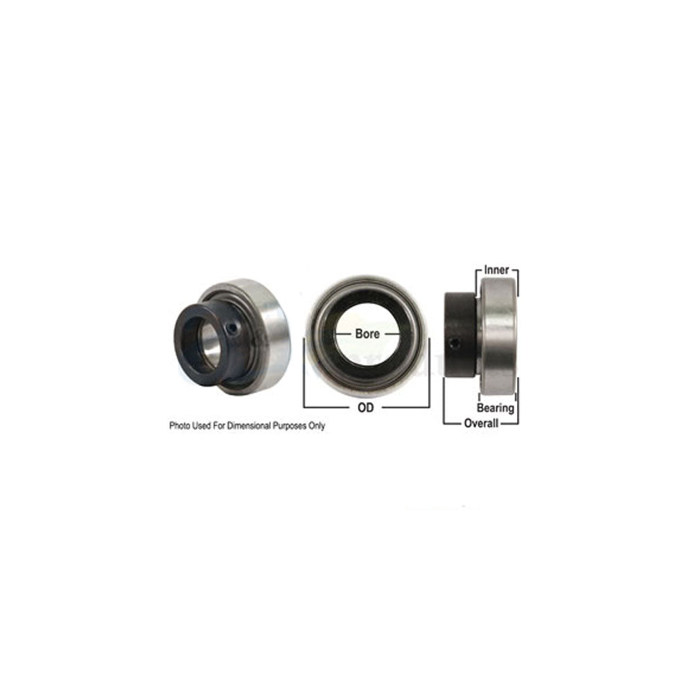 A-RA014RRB-I Ball Bearing Spherical w/ Collar Fits Case-IH