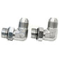 A-VFA4023-AI 90ï¿½ Male JIC X Male ORB, 2 pack