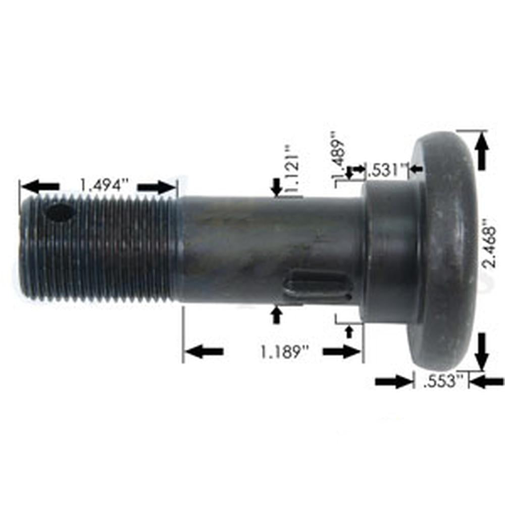 A-VLH1711-AI One New Aftermarket Replacement Bolt, Shredder