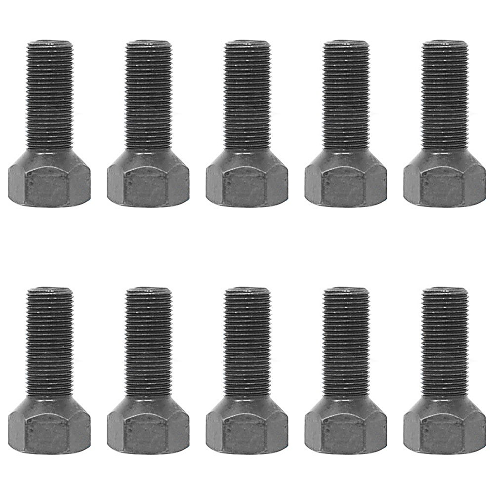 10 Pack Wheel Bolts 5/8" - 18 x 2.06" Fits Case