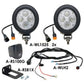 WL1525KT - Light Kit LED Trapezoid 2 Lights Harness Switch