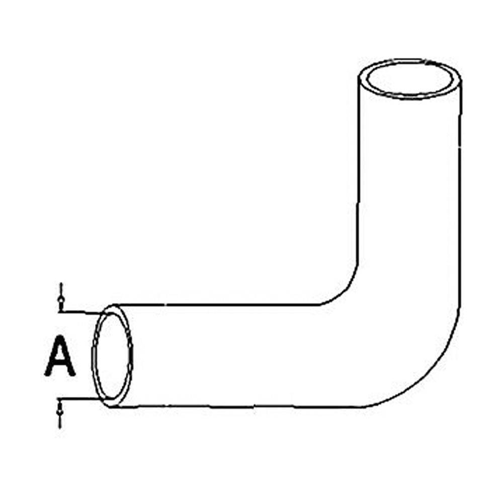 A141496 Radiator Tractor Hose Fits CaseIH