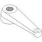 A147121 Steering Arm Right Hand Fits Case 2090 2290 2294 2390 2590 Tractors
