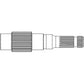 PTO Drop Box Output Shaft Fits Case 4490 4690 A153058