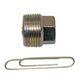 A156873 Plug, Drain M22 x 1.5, Housing and Carrier Fits Case 570LXT, 570MXT, 580