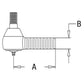 Tie Rod End Fits Case IH A162214 Fits Case A162214