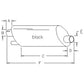 A162464 Black Muffler Fits Case IH Fits International Harvester 4490 4690 469