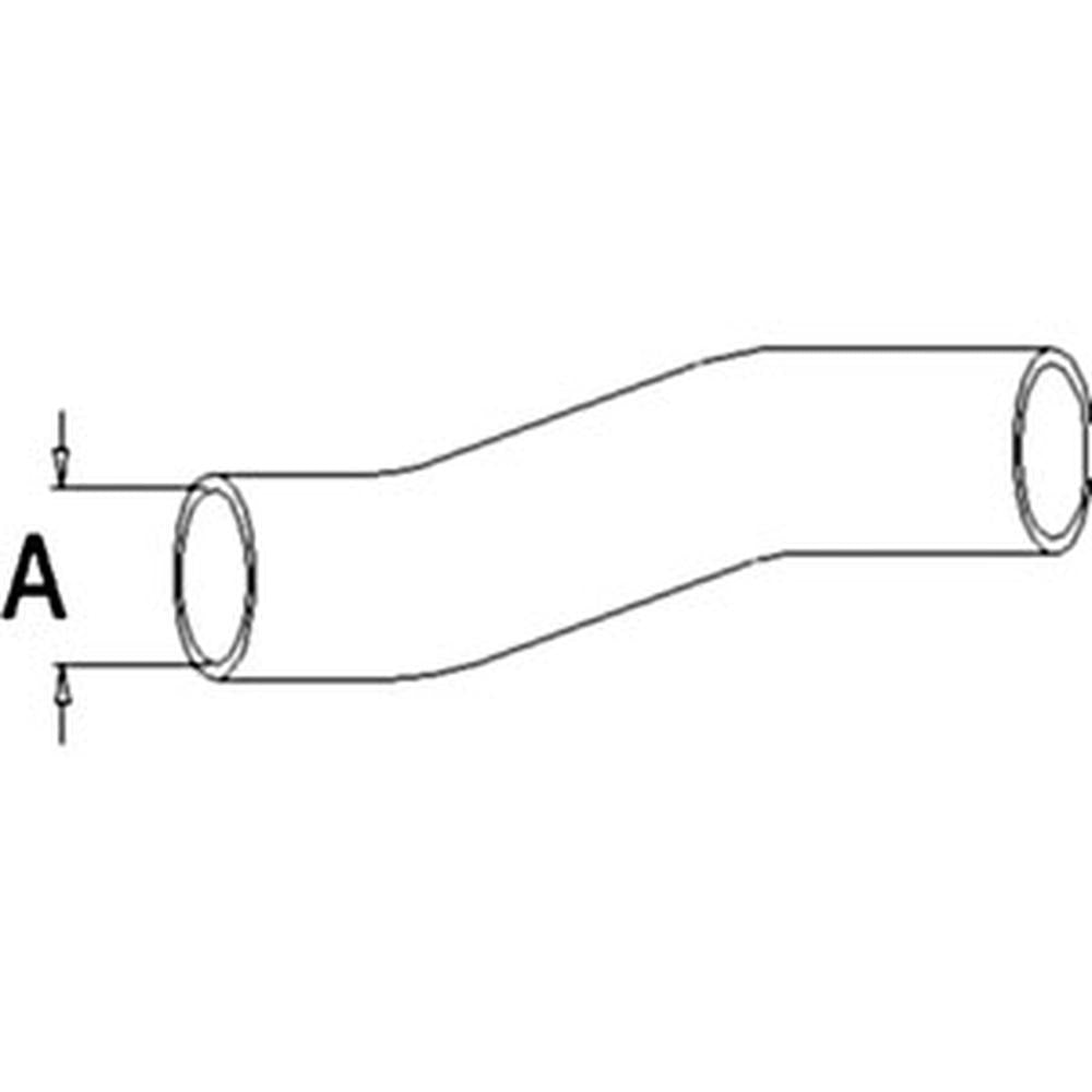 A169930 Lower Radiator Hose Fits Case 1896 2096