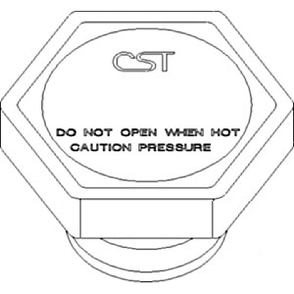 Radiator Cap Fits Case/ IH 5120 5130 5140 9130 MX100 MX110 MX120 MX90C MX150