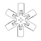 A173716 New 6 Blade Fan Fits Case-IH Harvester Tractor Models 460 560 3514