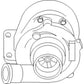 Turbocharger Fits International 1066 1086 1466 A184785 Fits Case A43361