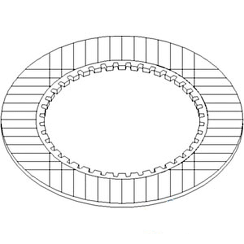 A188946 Trasmission Disc (Metallic) Fits Case 550G 550E 650G 580K 580SK 590