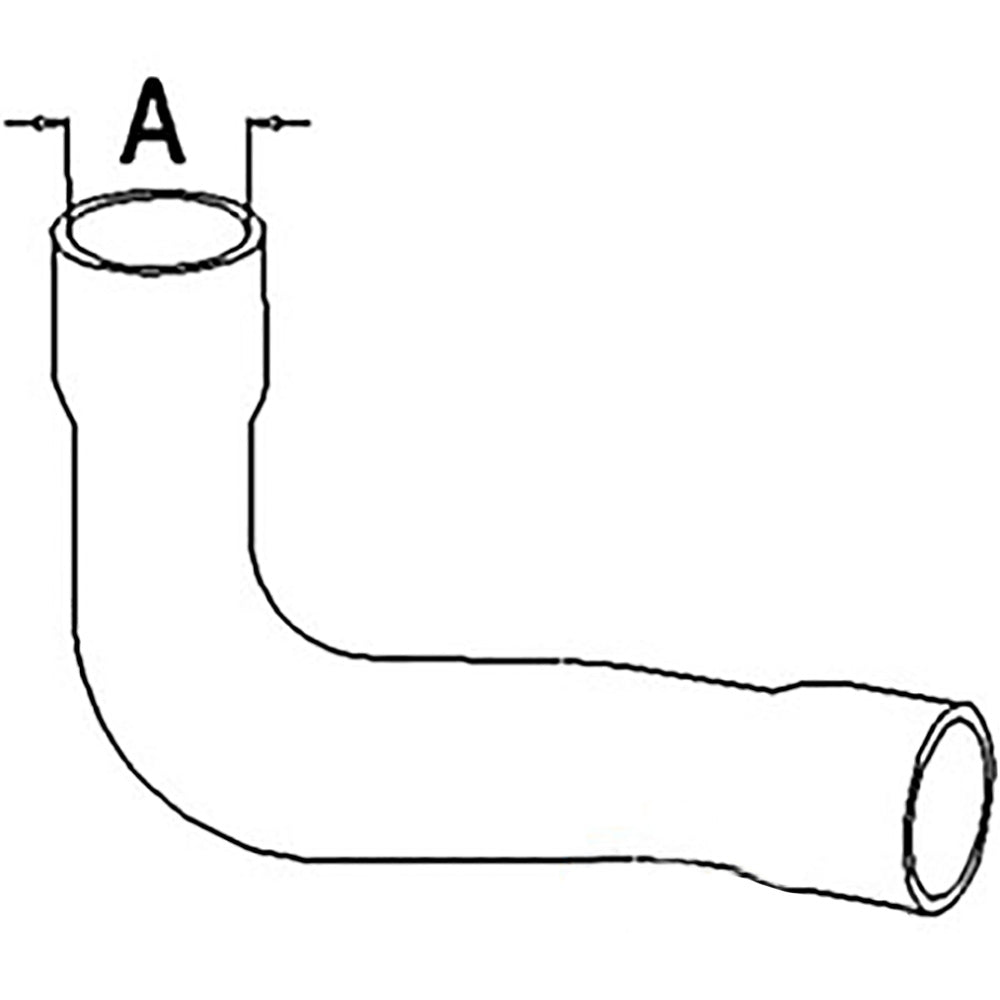 A20384 New Lower Radiator Hose Fits Case-IH Tractor Models 700 730 800 830
