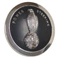 Steering Wheel Cap - Chrome with Black Background Fits Case 440 530 930 430 730